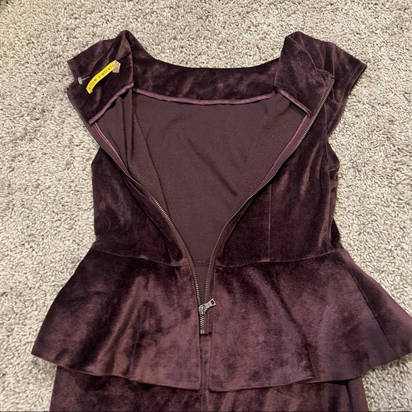 Alice + Olivia Velvet Dress - Picture 6 of 12